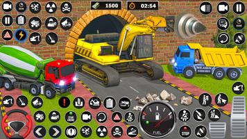 Heavy Drill Excavator Games screenshot 1