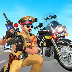 Скачать Indian Police Moto Bike Games APK