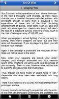 The Art of War by Sun Tzu capture d'écran 2