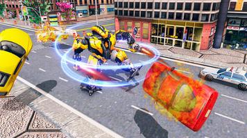 Cyber Robot Hero Truck Game ảnh chụp màn hình 3
