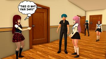 برنامه‌نما Anime school games: Dating Sim عکس از صفحه