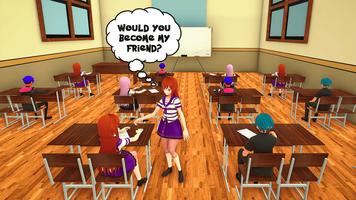 پوستر Anime school games: Dating Sim