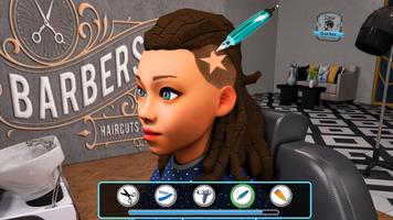 Barber Shop Hair Cut Sim Games ảnh chụp màn hình 3