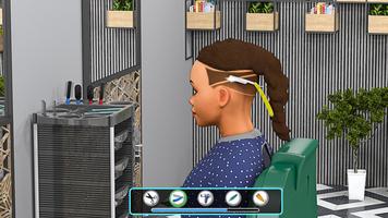 Barber Shop Hair Cut Sim Games ảnh chụp màn hình 1