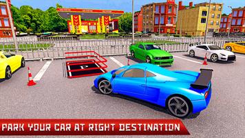 Gas Station Car Driving Sim 3D capture d'écran 3