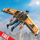 طيران Jetpack بطل جريمة مدينة APK