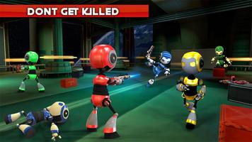 Futuristic Robot Gang Party 3D Screenshot 3