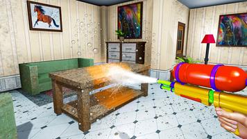 Power Washing Gun Simulator 3D ảnh chụp màn hình 1