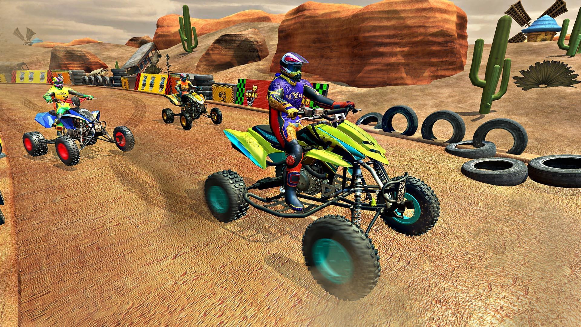 roblox quad bike race