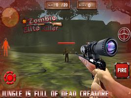Zombie Elite Killer اسکرین شاٹ 1