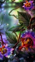 3D Flower Wallpaper capture d'écran 3