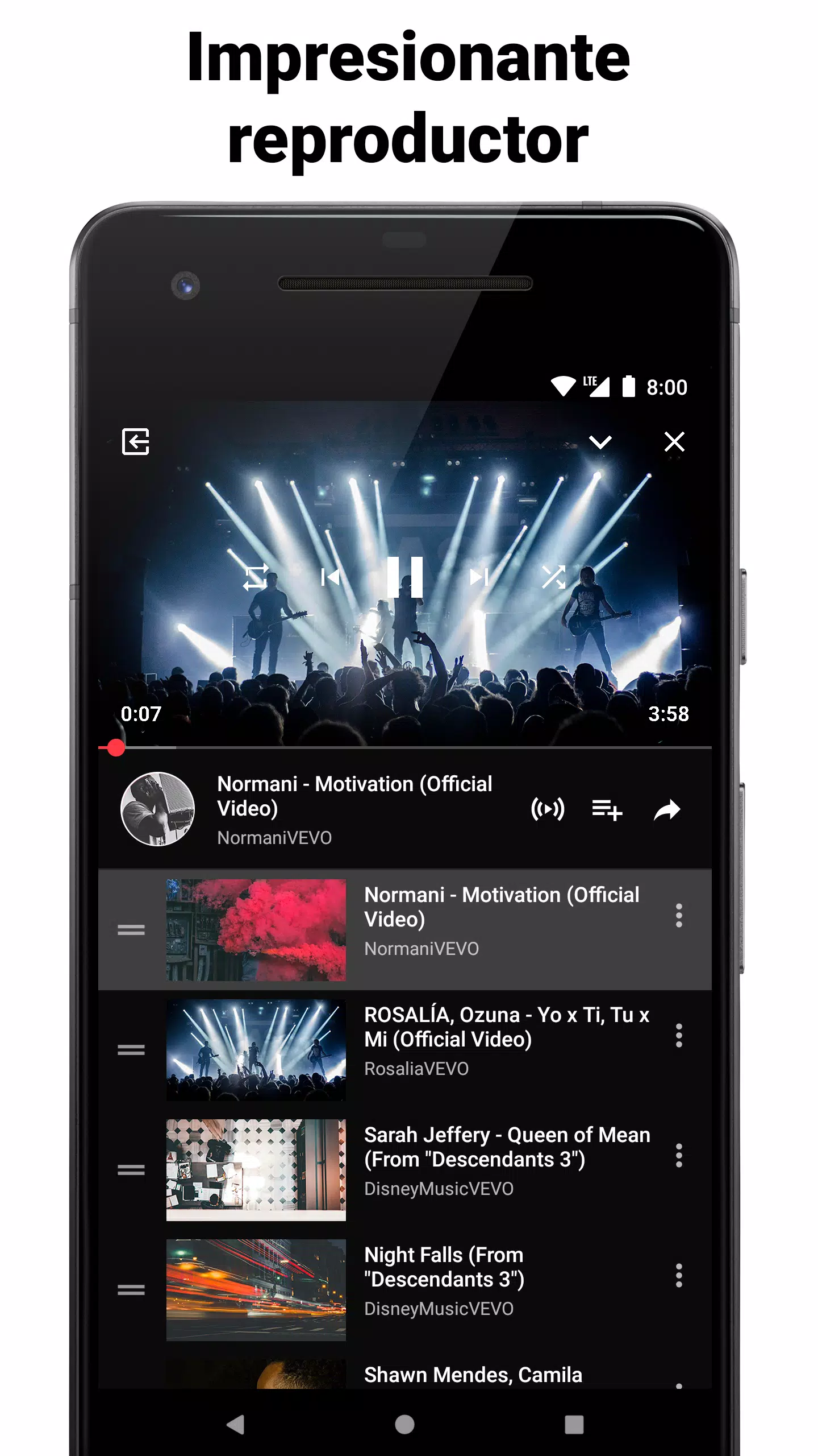 Descarga de APK de Música y Videos para Android