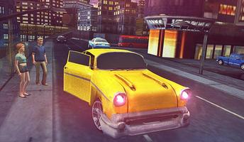 Free Taxi Sims 2017 capture d'écran 2
