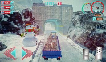 Chrismas HillClimb Truck Drive syot layar 1