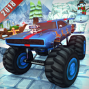 Xmas Mountain Monster Stunts APK