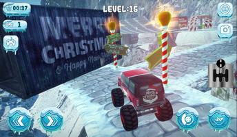 Xmas Mountain Monster Stunts screenshot 1