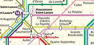 Metro Paris Map: Offline map o