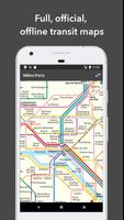 Metro Paris Map: Offline map o-poster
