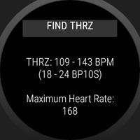 Target Heart Rate Zone Finder for Wear OS capture d'écran 3