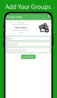 Social Groups Links Add Groups تصوير الشاشة 3