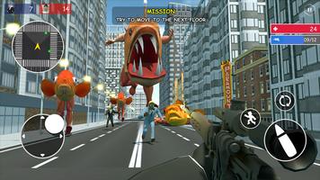 Fish Shooter: FPS Survival io captura de pantalla 2
