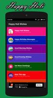 Happy Holi Wishes الملصق