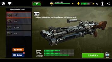 großartig Maschinengewehrschütze 3d Screenshot 1