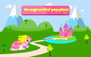 My little princess pony run adventure Plakat