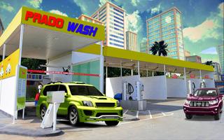 Prado Car Wash Games: Modern Prado Parking Games Affiche