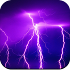 Thunder Storm Lightning Wallpa icône