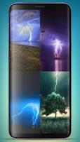 Thunder Storm Lightning Wallpa اسکرین شاٹ 1