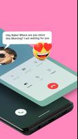 Fake Call Girlfriend - Prank syot layar 1