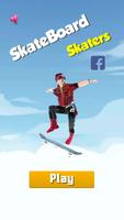 3D Skateboard Skater Free পোস্টার