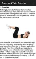 Exercises for Belly Fat capture d'écran 1