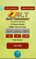 KT Gold Calculator screenshot 2
