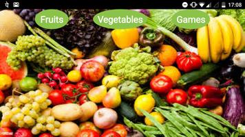 Fruits and Vegetables Learning App For Kids 포스터