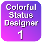 Colorful Status Designer 1 icône