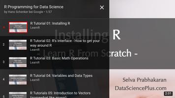 R Programming Tutorial โปสเตอร์