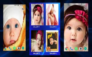 Poster Cute Baby Wallpapers(HD)