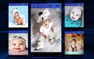 Cute Baby Wallpapers(HD) capture d'écran 3
