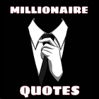 millionaire saying quotes/mill أيقونة