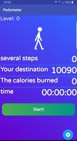 Pedometer captura de pantalla 2