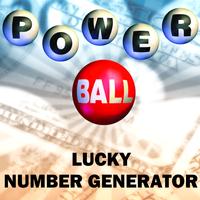 PowerBall Lucky Number Generator Affiche