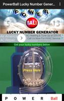 PowerBall Lucky Number Generator captura de pantalla 1