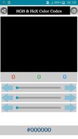 RGB & HeX Color Codes capture d'écran 1