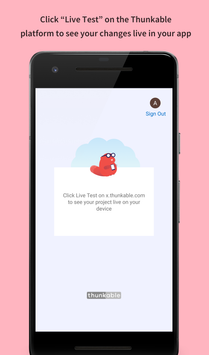 Thunkable screenshot 1