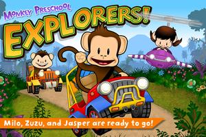 Monkey Preschool Explorers Affiche