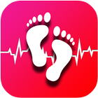 Footstep Counter, Pedometer -  Calorie Counter ไอคอน