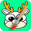Zoo Animals coloring book icon