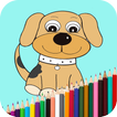 Paw Dog Coloring Book simgesi